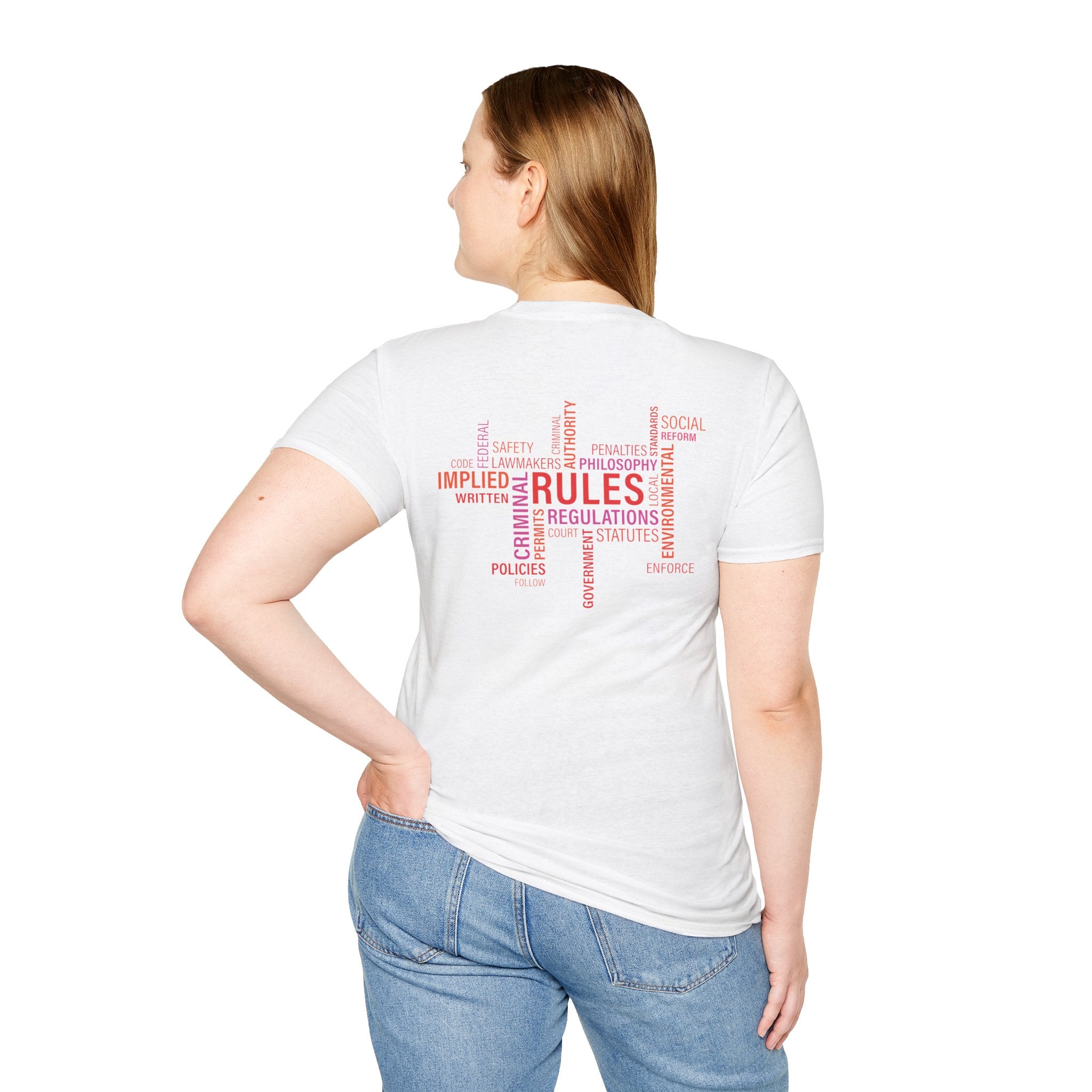 Ice Cream Twist T-Shirt — Colorful Swirl Back Print (Sahaje)