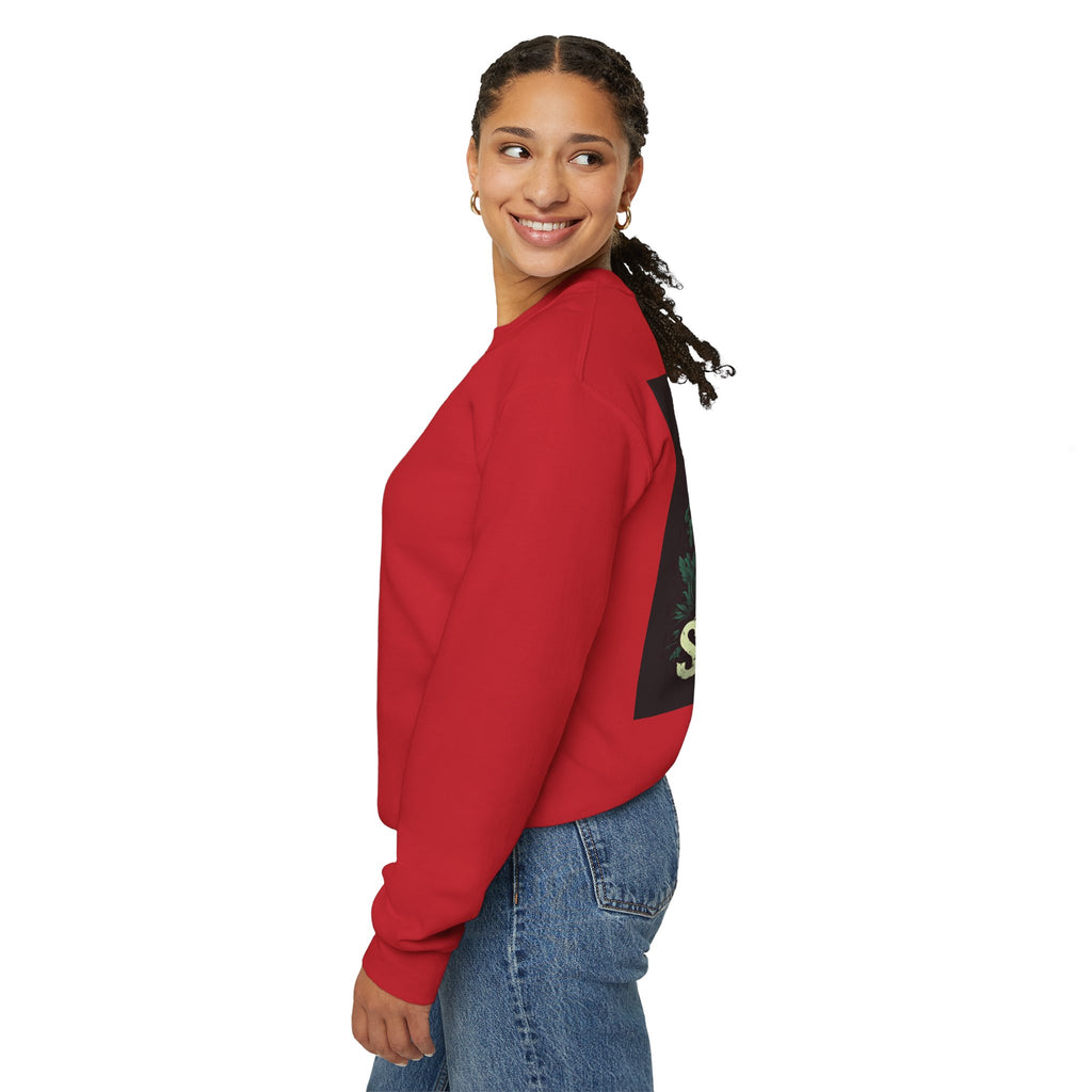 Snake Graphic Sweatshirt — 'SAHAJE' Retro Horror Crewneck