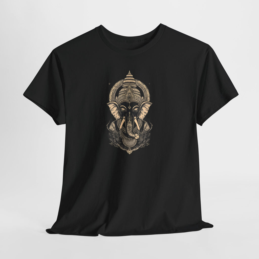 Elephant Mandala T‑Shirt — Spiritual Ganesha-Inspired Graphic Tee
