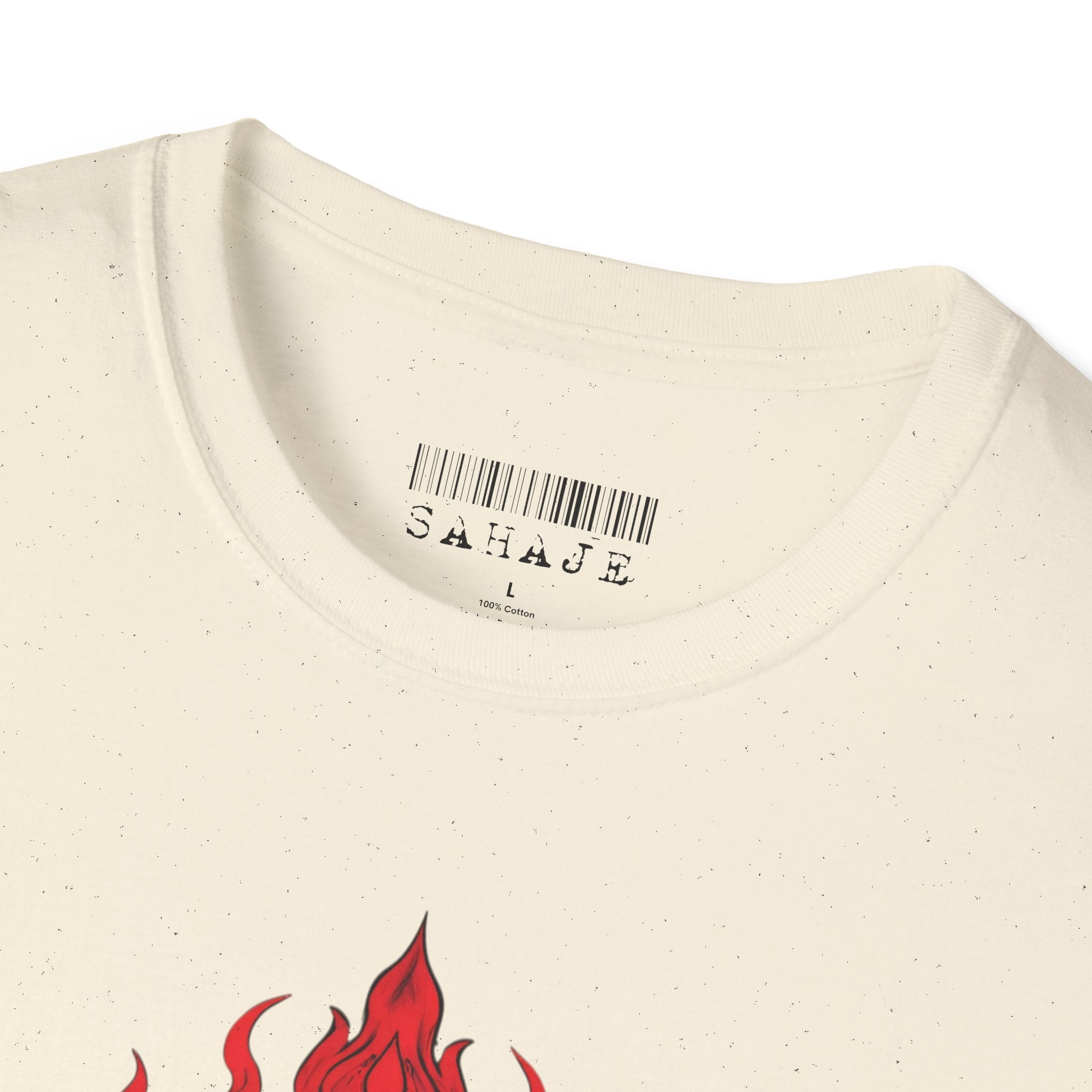 Buddha Flame T-Shirt — Meditative Buddha Graphic Tee