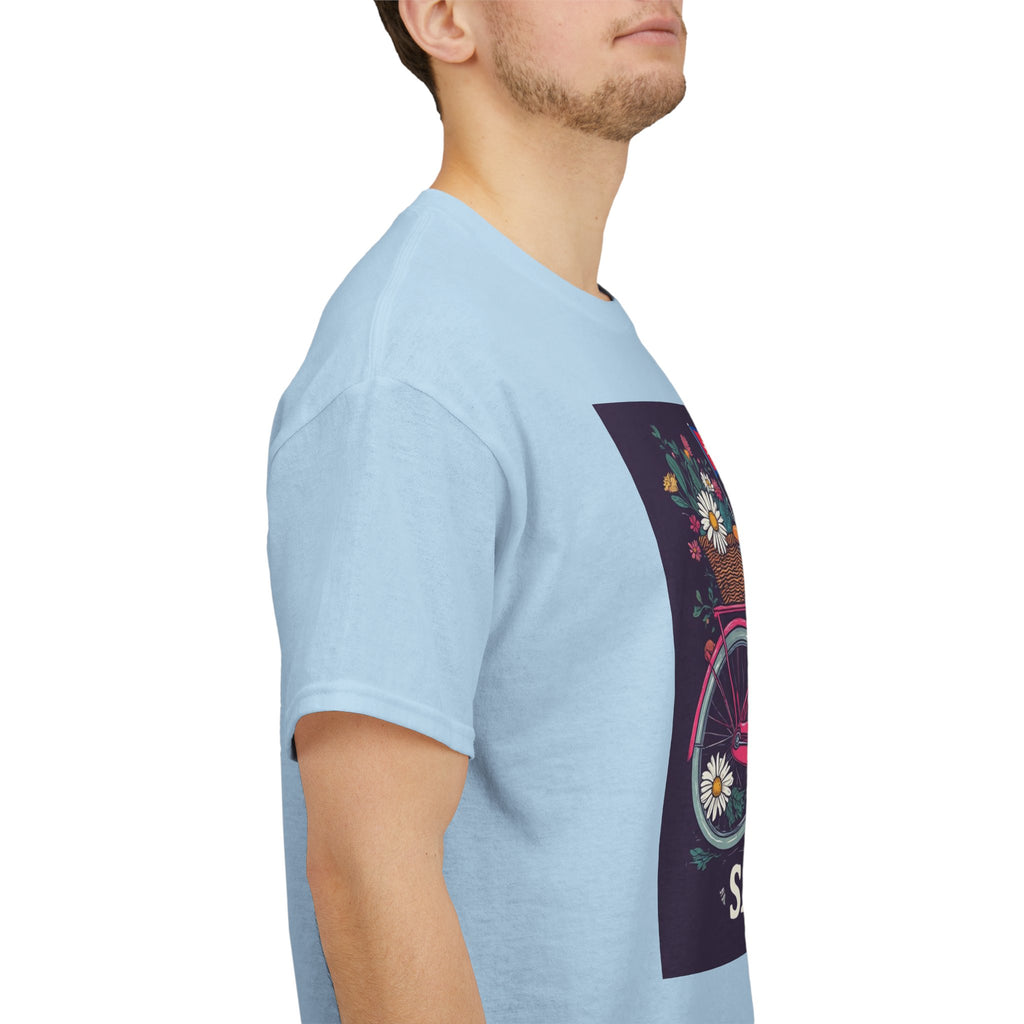 Sahaje Floral Bicycle T‑Shirt