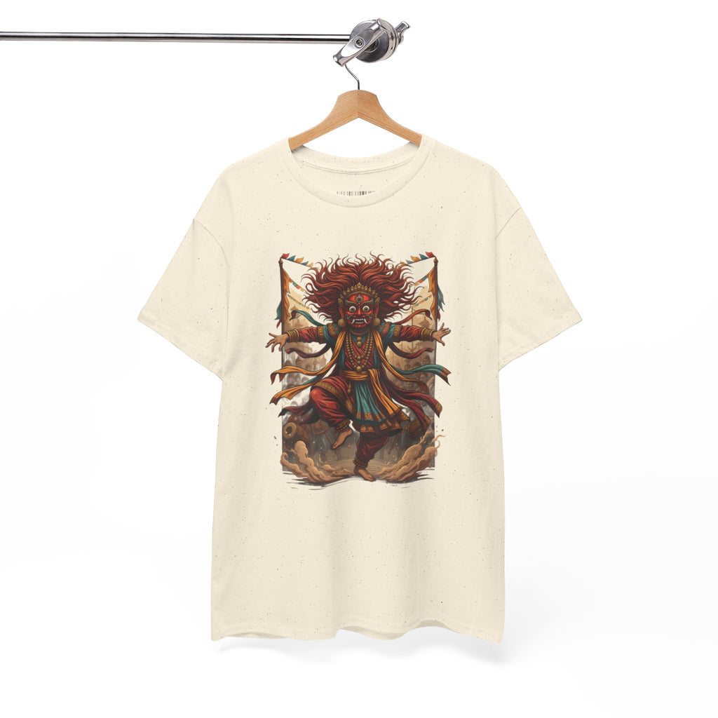 T-Shirt — Tribal Dancer Graphic Tee (Native Spirit Warrior Art)