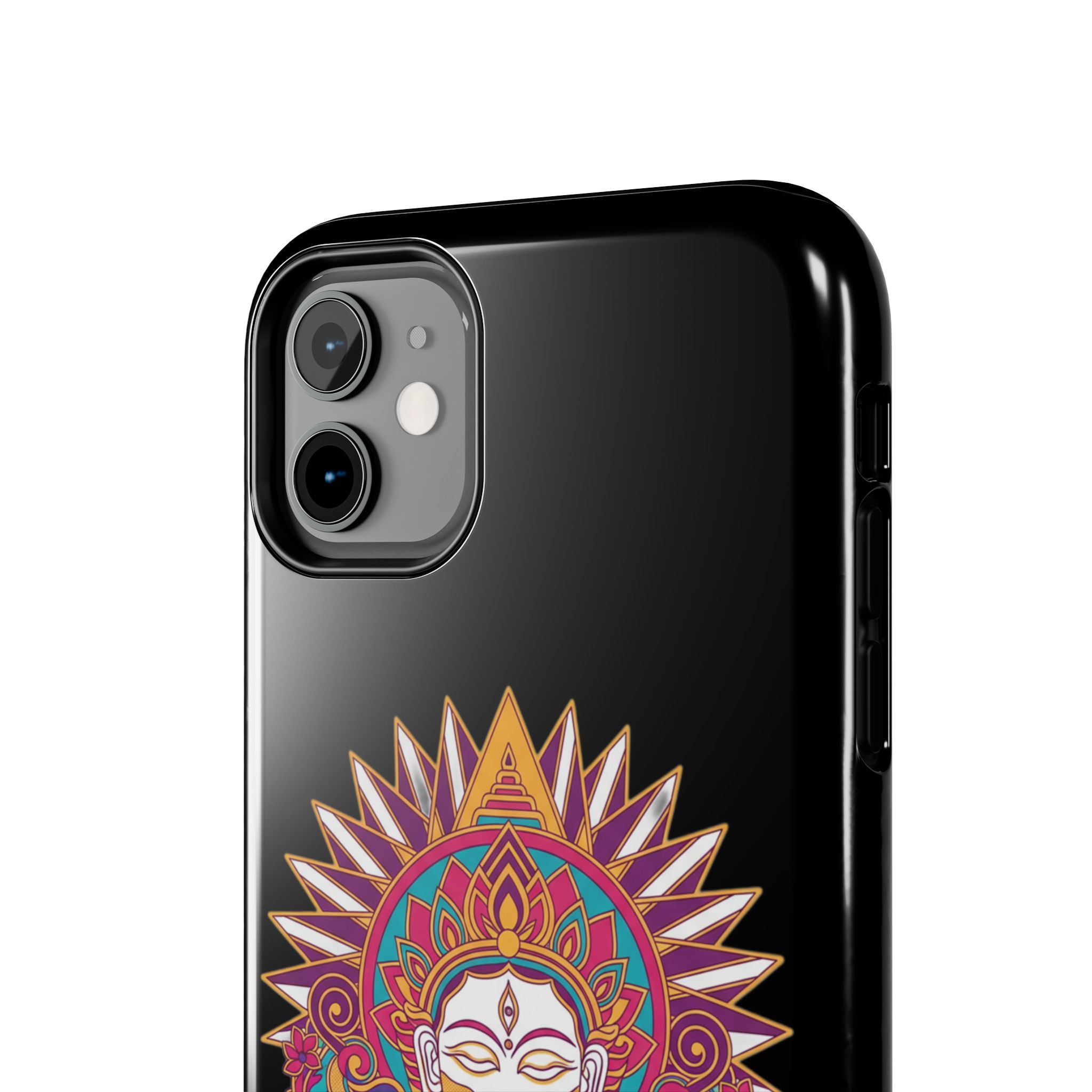 Buddha Mandala Tough Phone Case — Protective Spiritual iPhone Cover