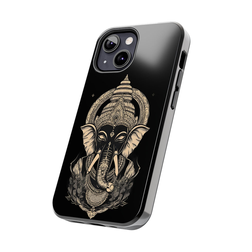 Ganesha Tough Phone Case — Protective Hindu Elephant Design