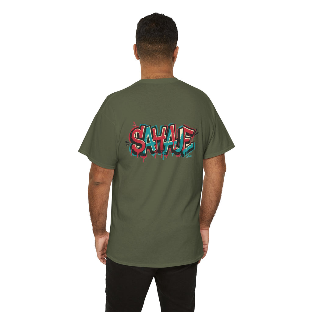 Graffiti "SAVAJE" Tee - Urban Streetwear Graphic T-Shirt