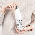 Inspiring Insulated Water Bottle, Motivational Gift, Teacher Appreciation, Office Use, Encouragement Drinkware, Unique Eco-Friendly Bottle