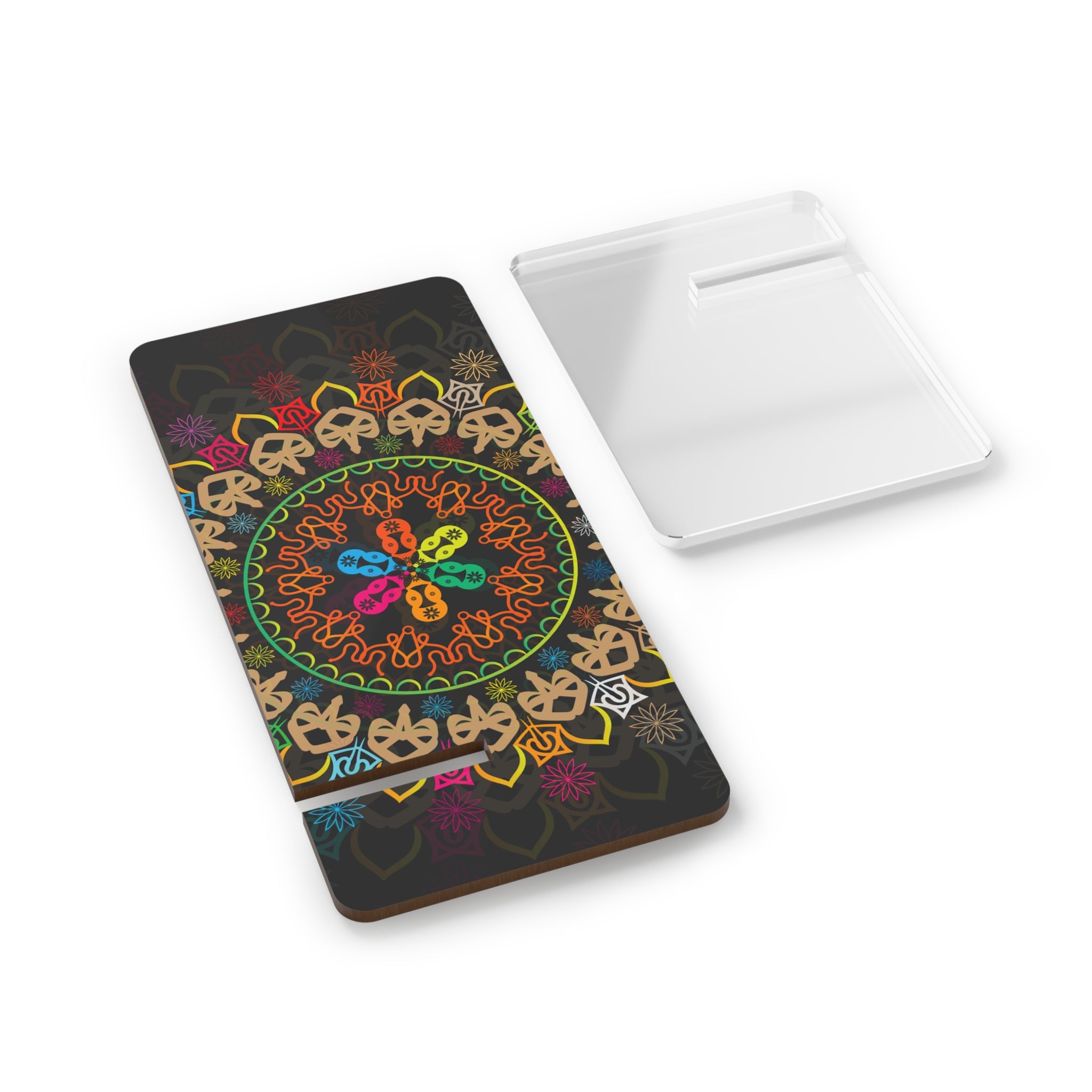 Colorful Phone Stand, Vibrant Smartphone Holder, Perfect for Desk Organization, Unique Gift for Tech Lovers, Stylish Display Stand