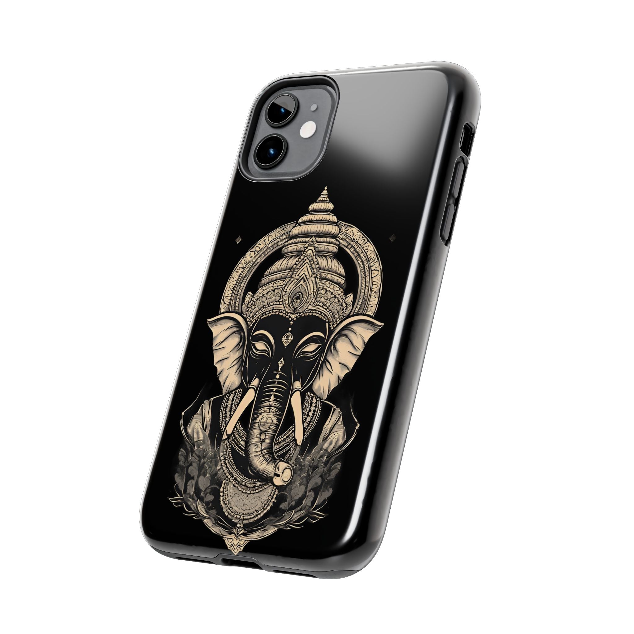Ganesha Tough Phone Case — Protective Hindu Elephant Design