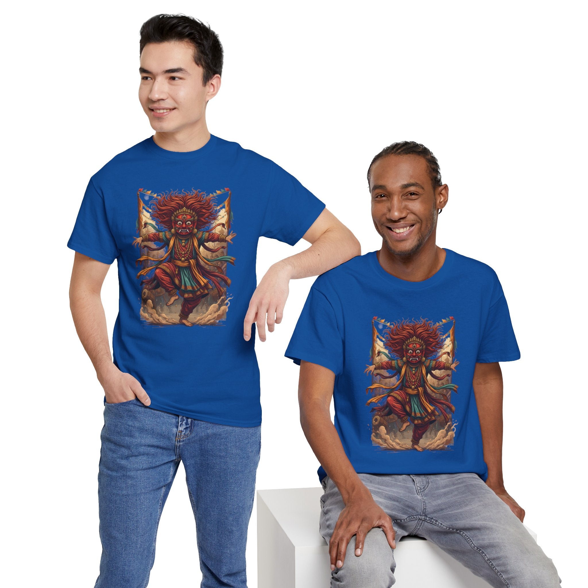 T-Shirt — Tribal Dancer Graphic Tee (Native Spirit Warrior Art)