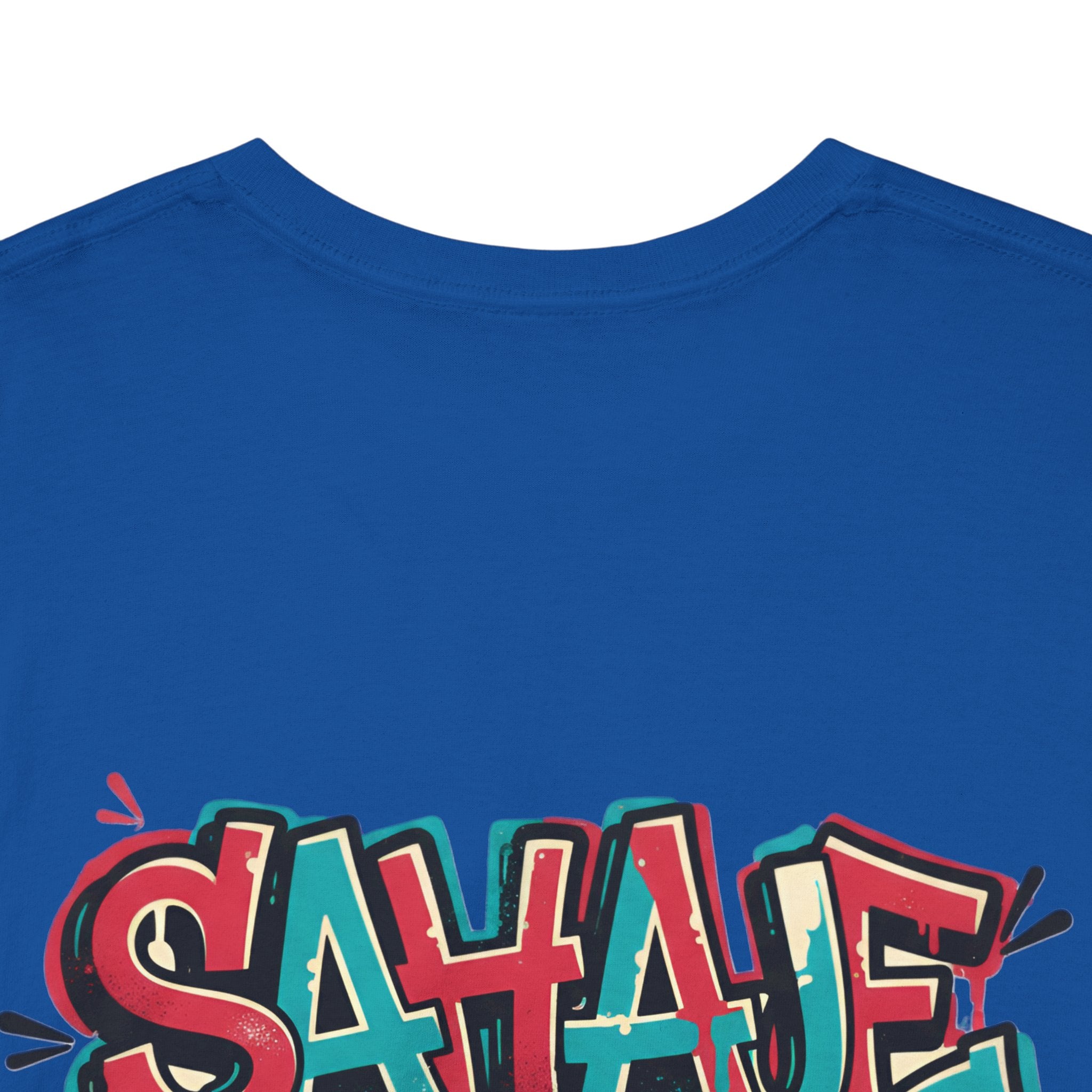 Graffiti "SAVAJE" Tee - Urban Streetwear Graphic T-Shirt