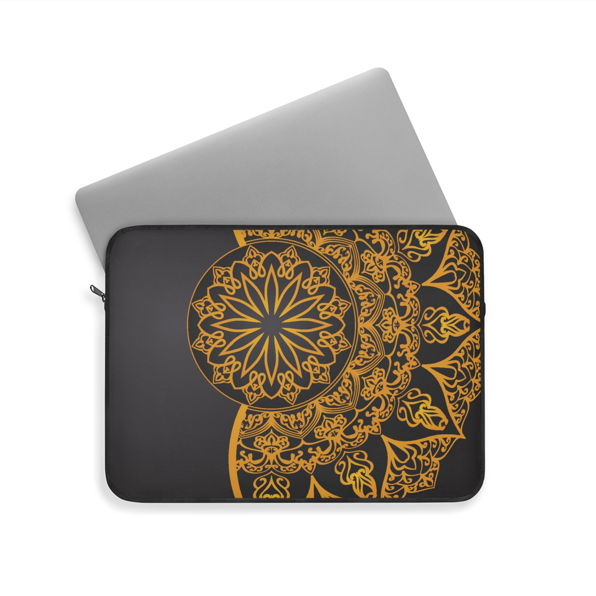 Bohemian Mandala Laptop Sleeve, Stylish Computer Case, Unique Tech Accessory, Gift for Students, Work from Home Essential