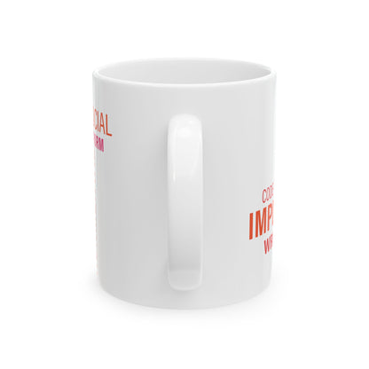 Rules and Regulations Coffee Mug, Gift for Legal Professionals, Motivational Cup, Office Decor, Unique Ceramic Mug