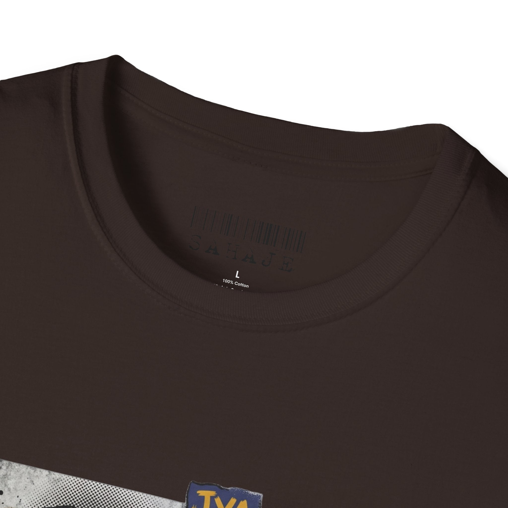 Sahaje Graffiti T-Shirt — Urban Hindi Street Art Tee