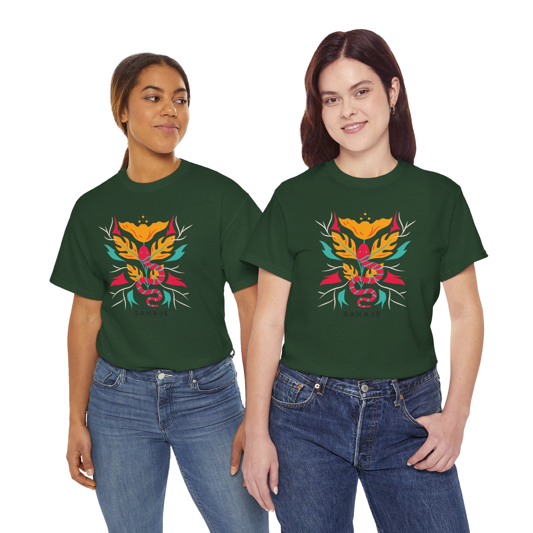 Sahaje Phoenix Floral Tee