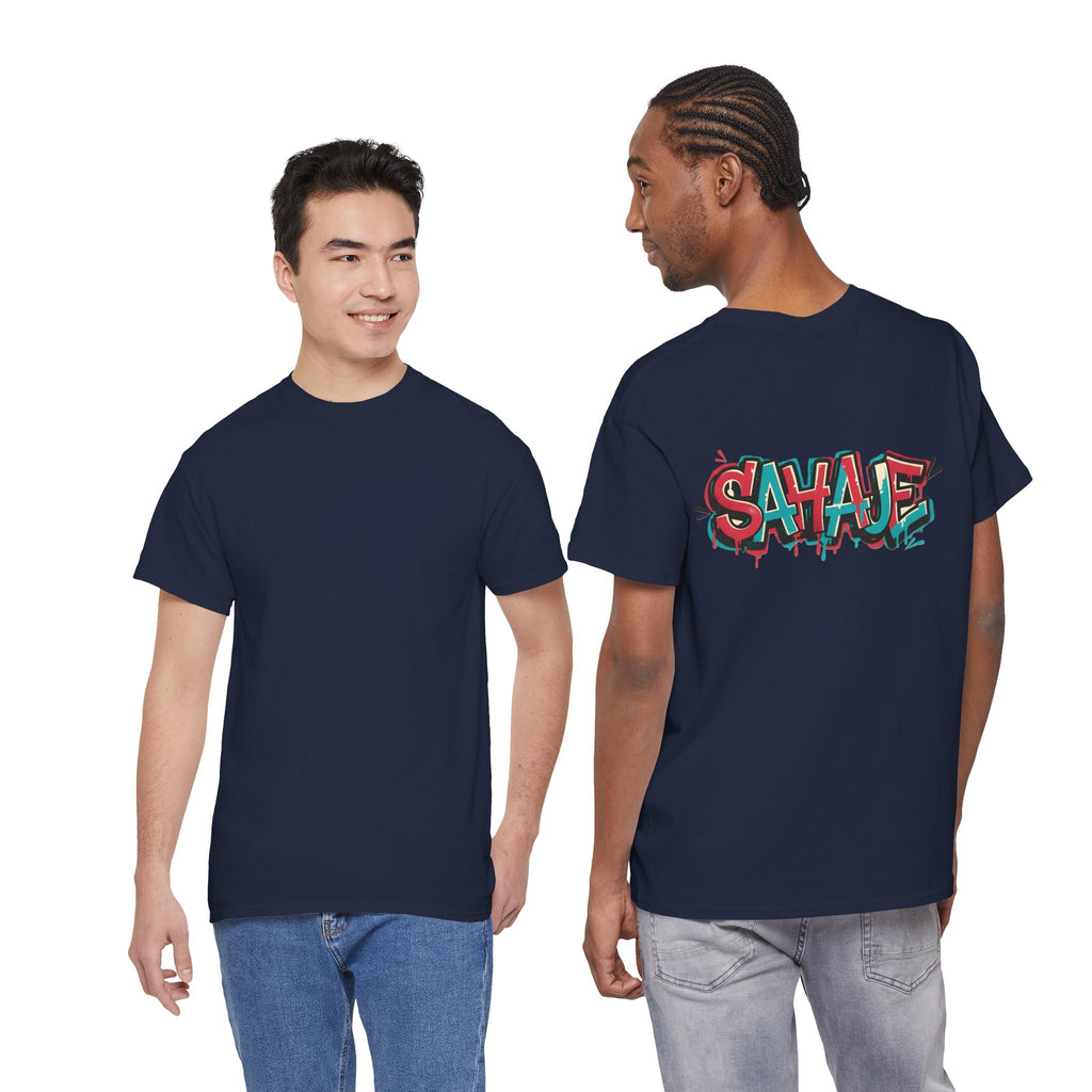 Graffiti "SAVAJE" Tee - Urban Streetwear Graphic T-Shirt