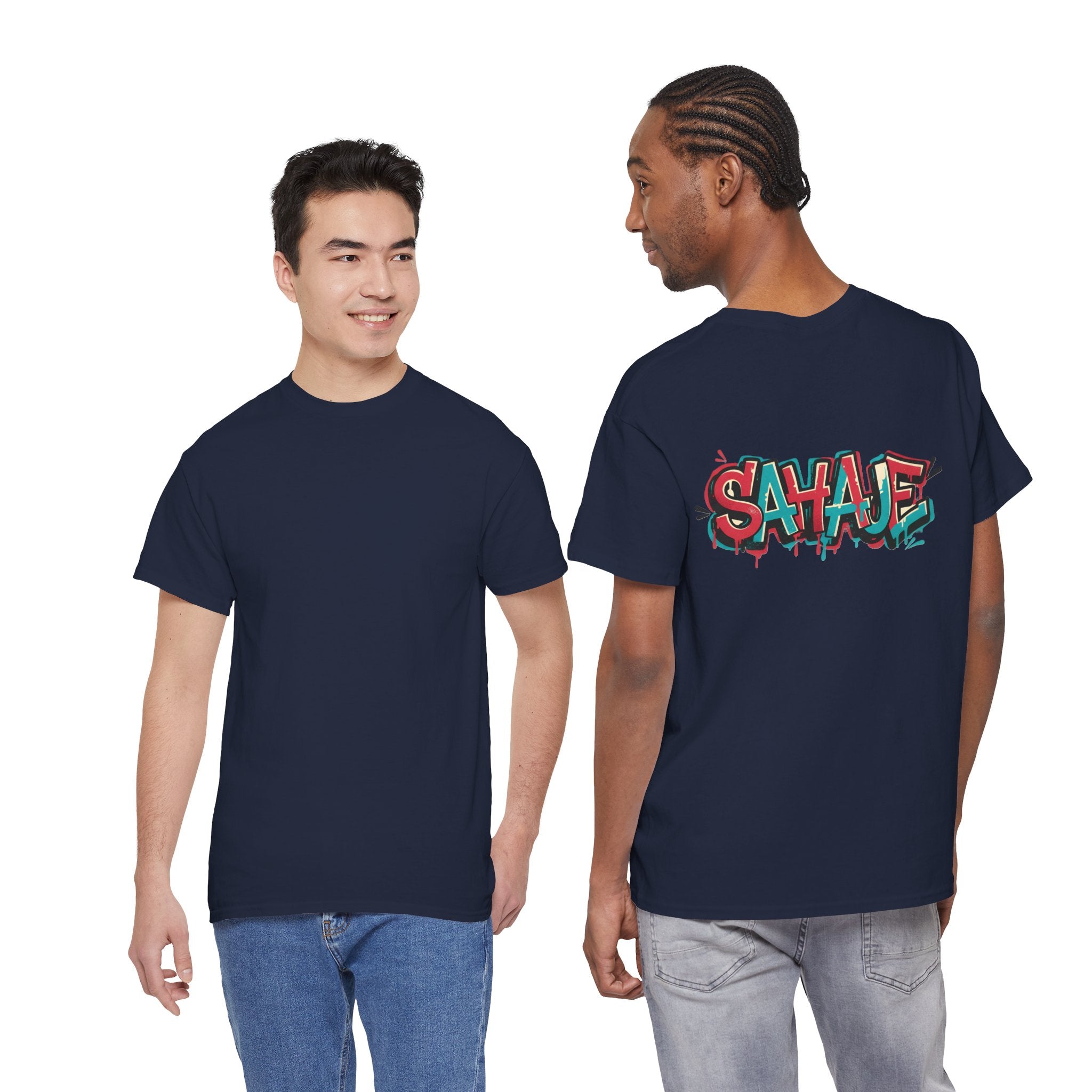 Graffiti "SAVAJE" Tee - Urban Streetwear Graphic T-Shirt