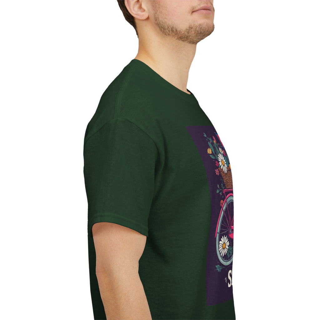 Sahaje Floral Bicycle T‑Shirt
