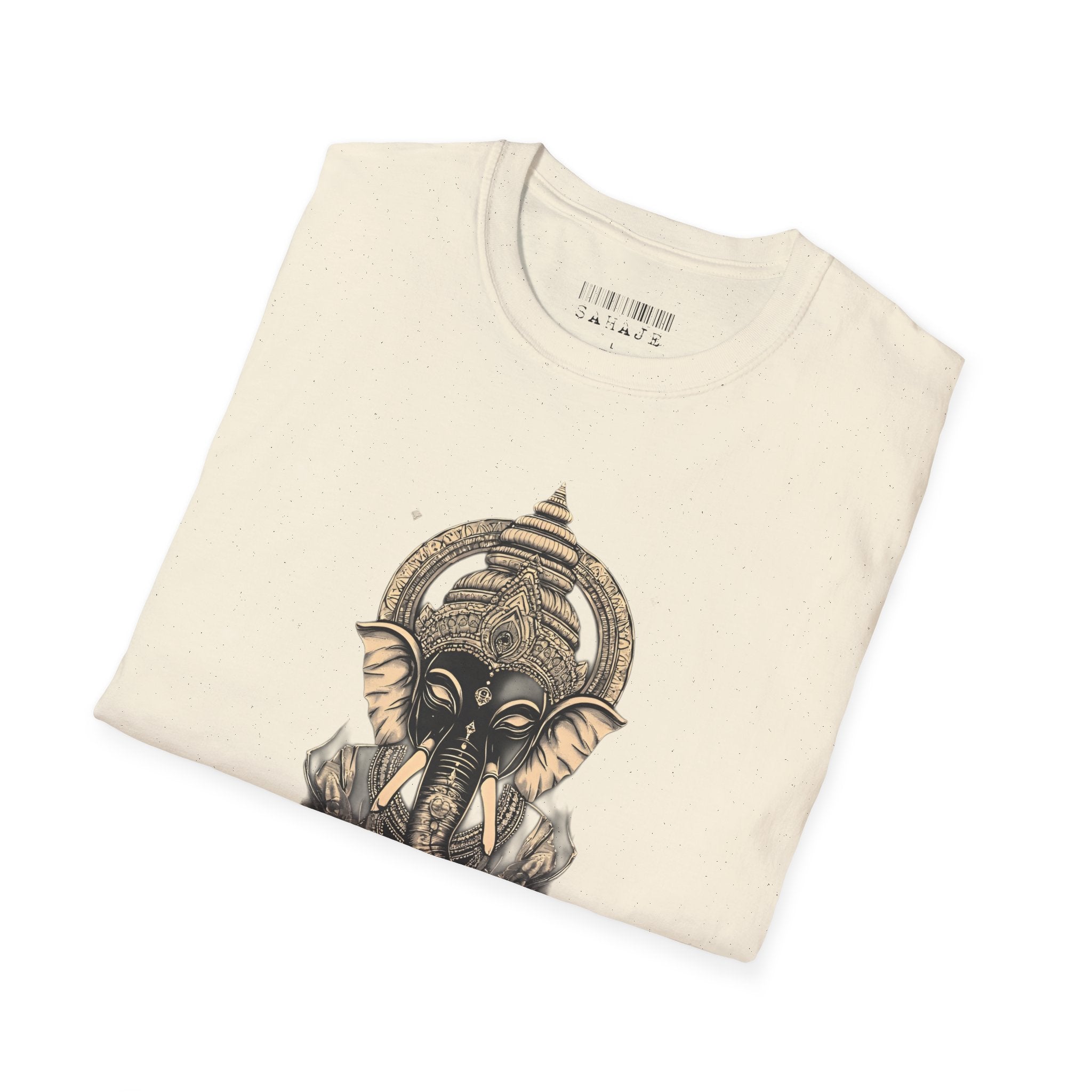 Elephant Mandala T-Shirt — Spiritual Ganesha Graphic Tee