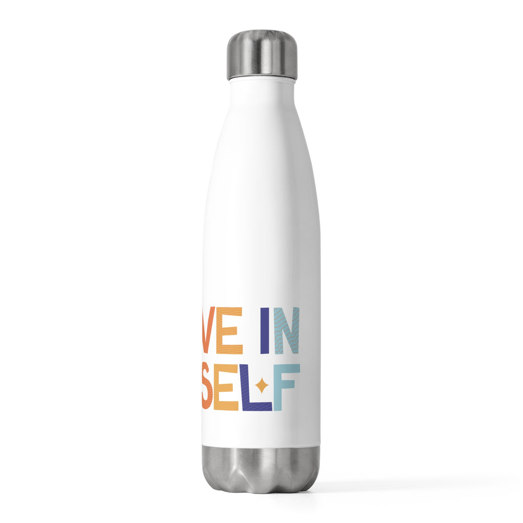 Motivational Insulated Water Bottle | Believe in Yourself, Love Yourself, Fitness Gift, Self-Care, Affirmation Bottle