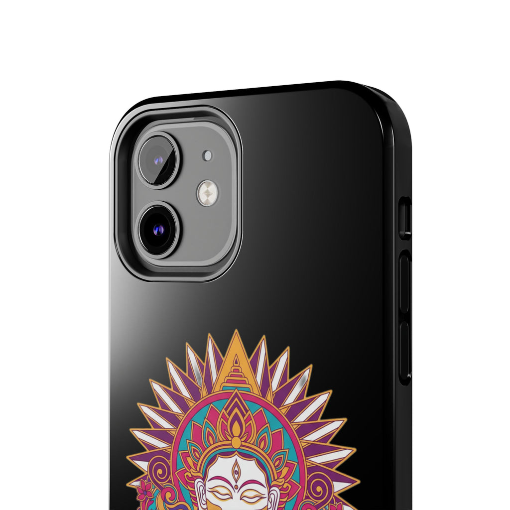 Buddha Mandala Tough Phone Case — Protective Spiritual iPhone Cover