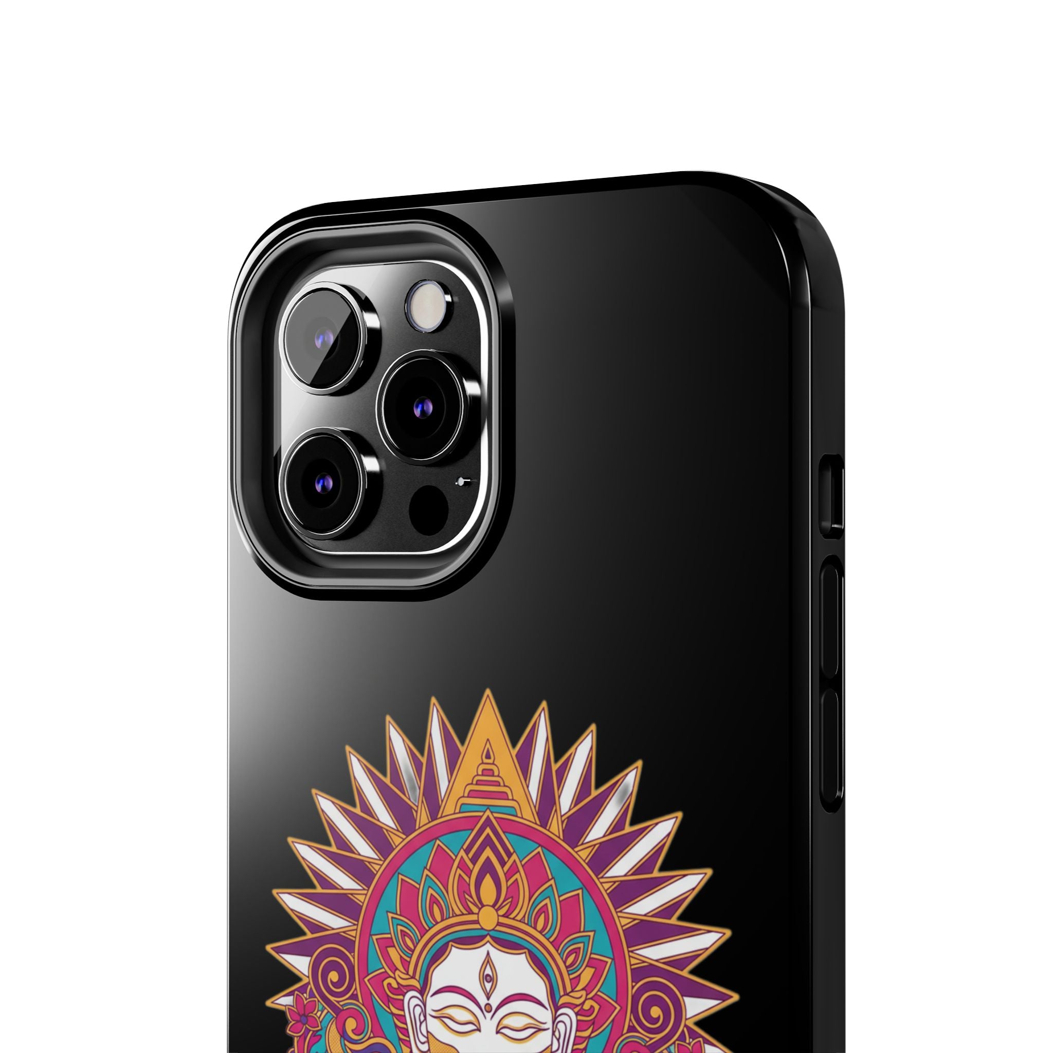 Buddha Mandala Tough Phone Case — Protective Spiritual iPhone Cover