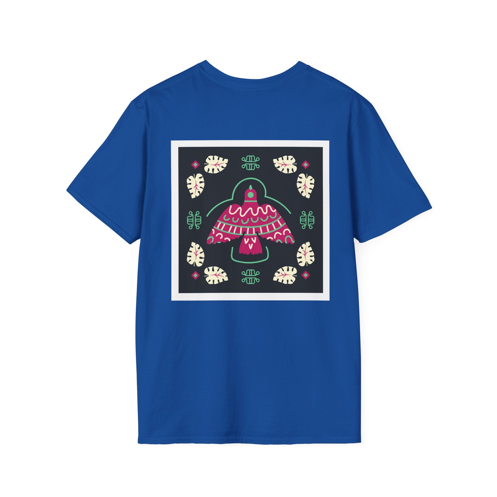 Mushroom Garden Graphic T-Shirt — Whimsical Pink Mushroom Design