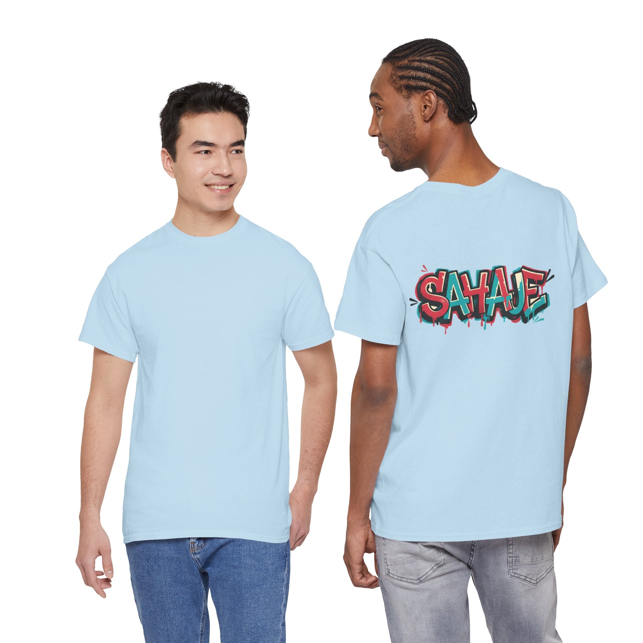 Graffiti "SAVAJE" Tee - Urban Streetwear Graphic T-Shirt
