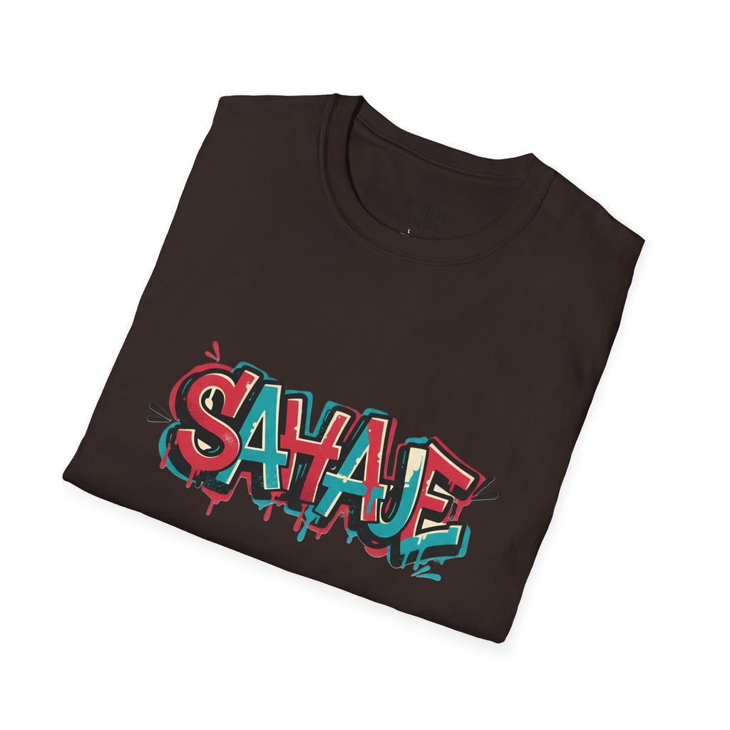 Graffiti 'SAVAGE' Tee — Urban Streetwear Graphic T-Shirt