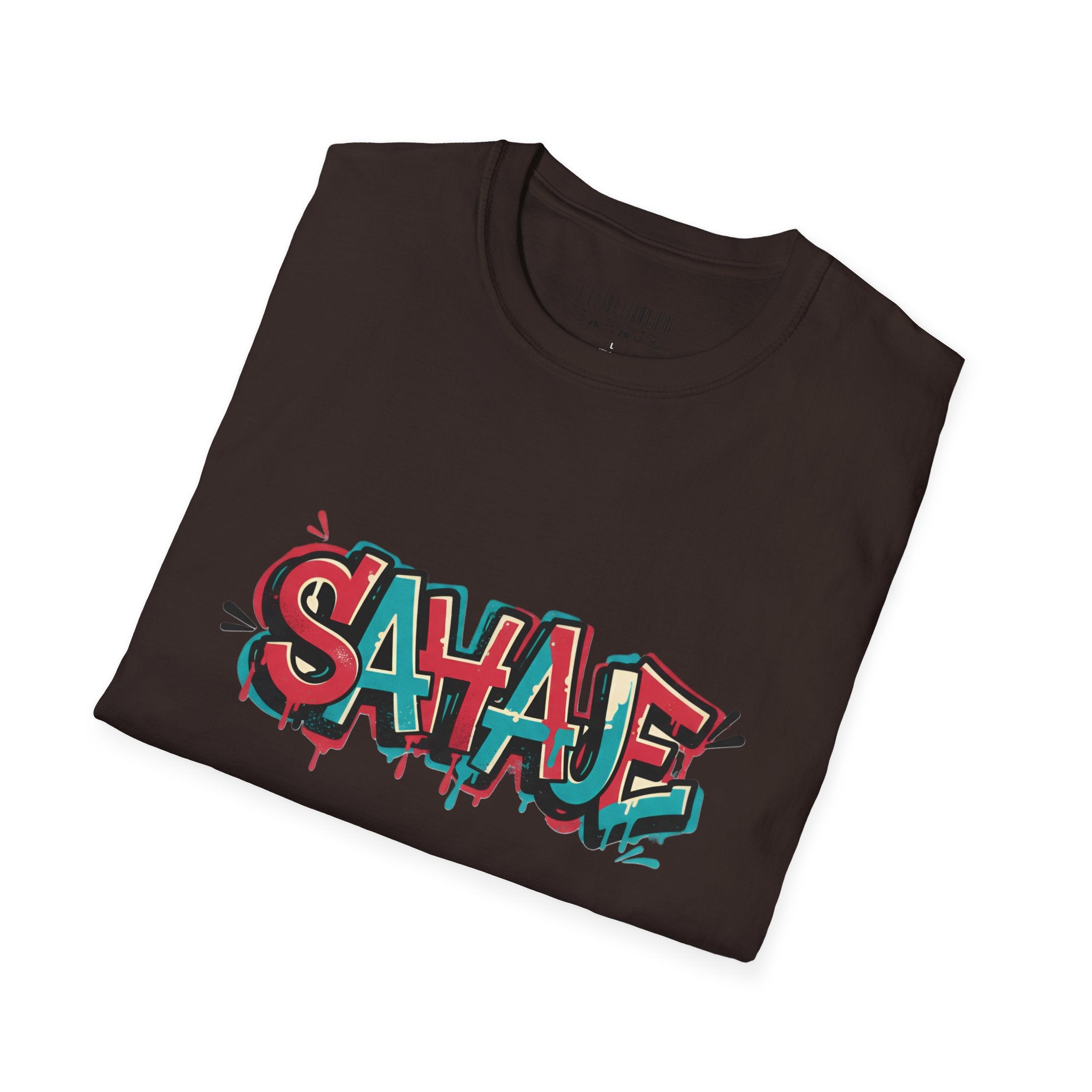 Graffiti 'SAVAGE' Tee — Urban Streetwear Graphic T-Shirt