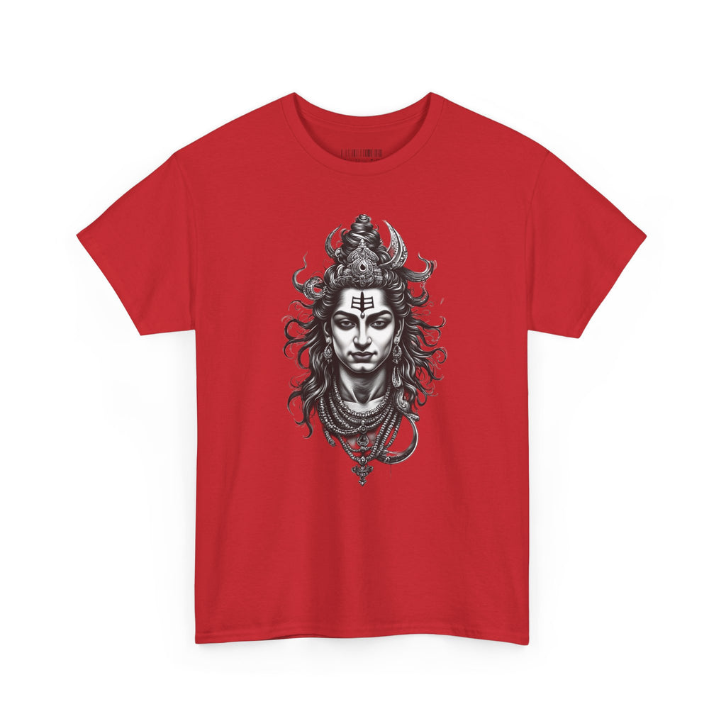 Shiva Portrait Tee — Hindu God Shiva Graphic T-Shirt
