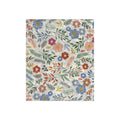 Floral Crushed Velvet Blanket — Soft Vintage Flower Throw for Cozy Home & Gifts