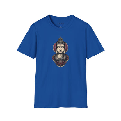 Buddha Portrait Tee — Zen Meditation Graphic T-Shirt