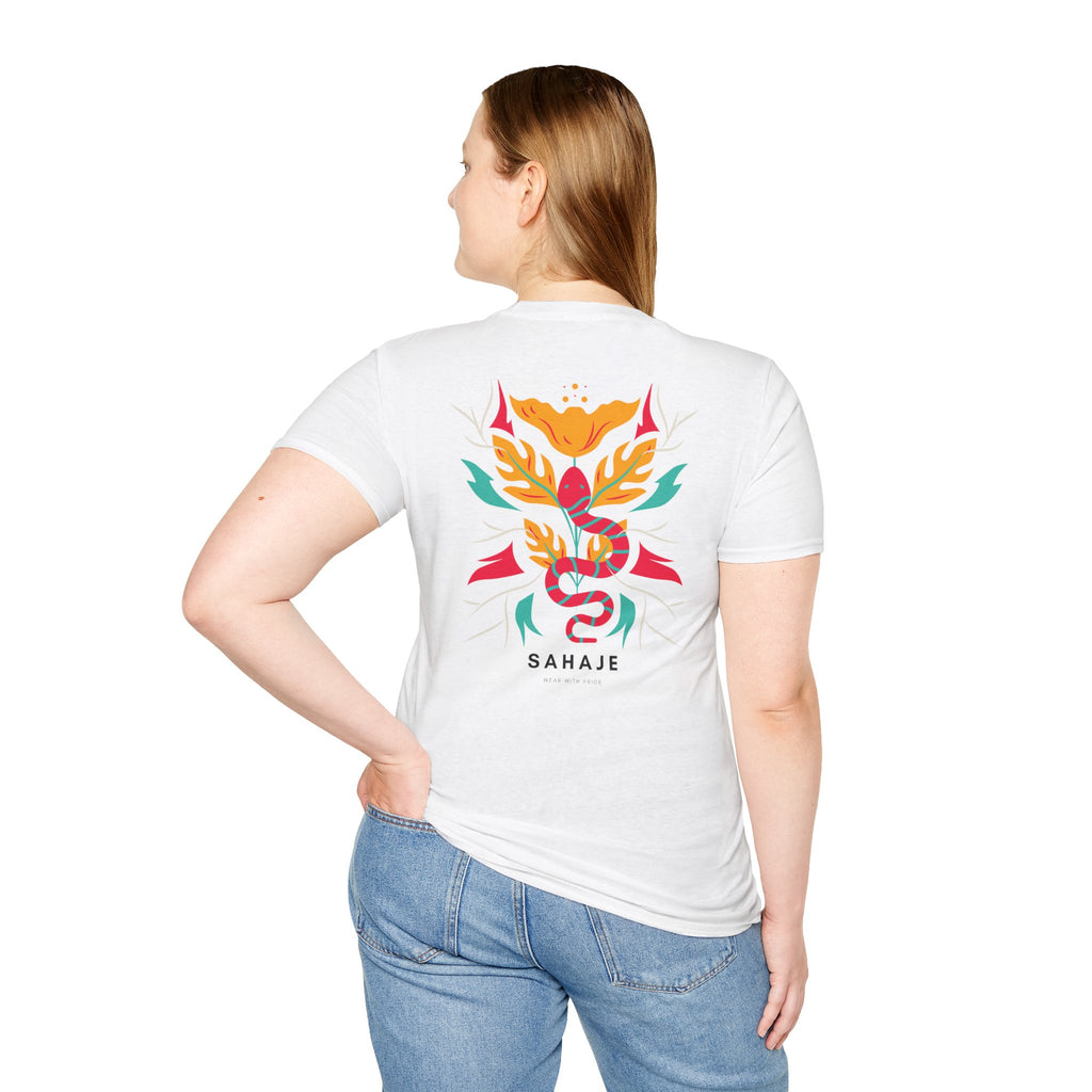 Sahaje Floral Serpent T-Shirt