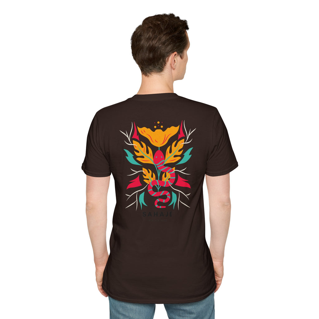 Sahaje Floral Serpent T-Shirt