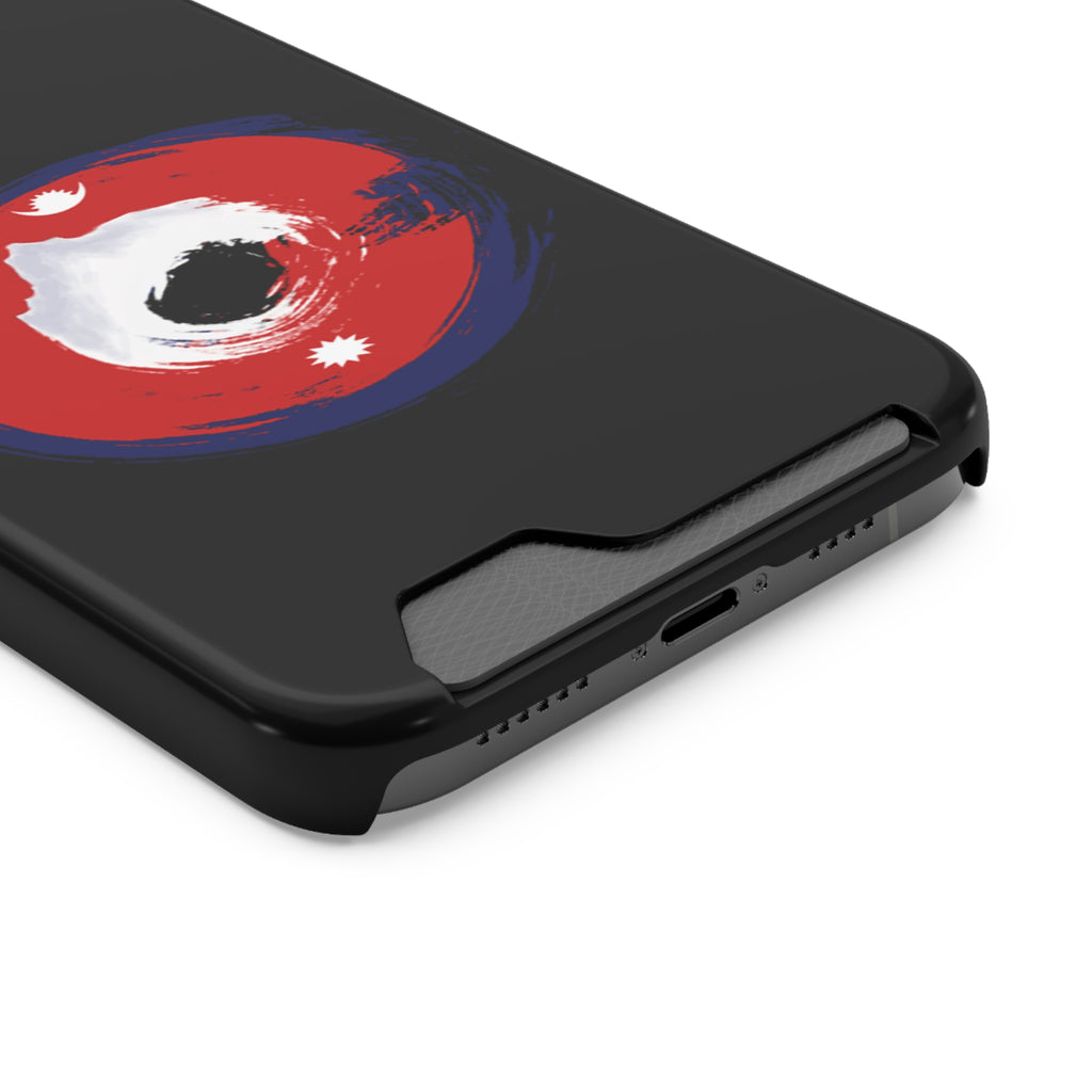 Sleek Phone Case with Card Holder – Unique Design, Gift for Students, Stylish Accessory, Everyday Use, Functional & Fashionable