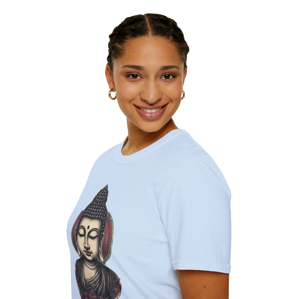 Buddha Portrait T-Shirt — Zen Meditation Graphic Tee