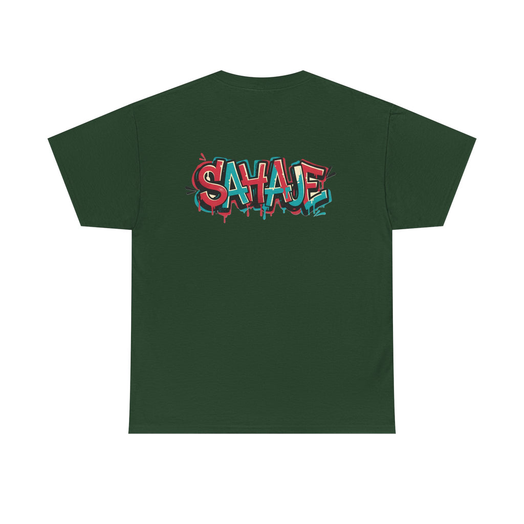 Graffiti "SAVAJE" Tee - Urban Streetwear Graphic T-Shirt