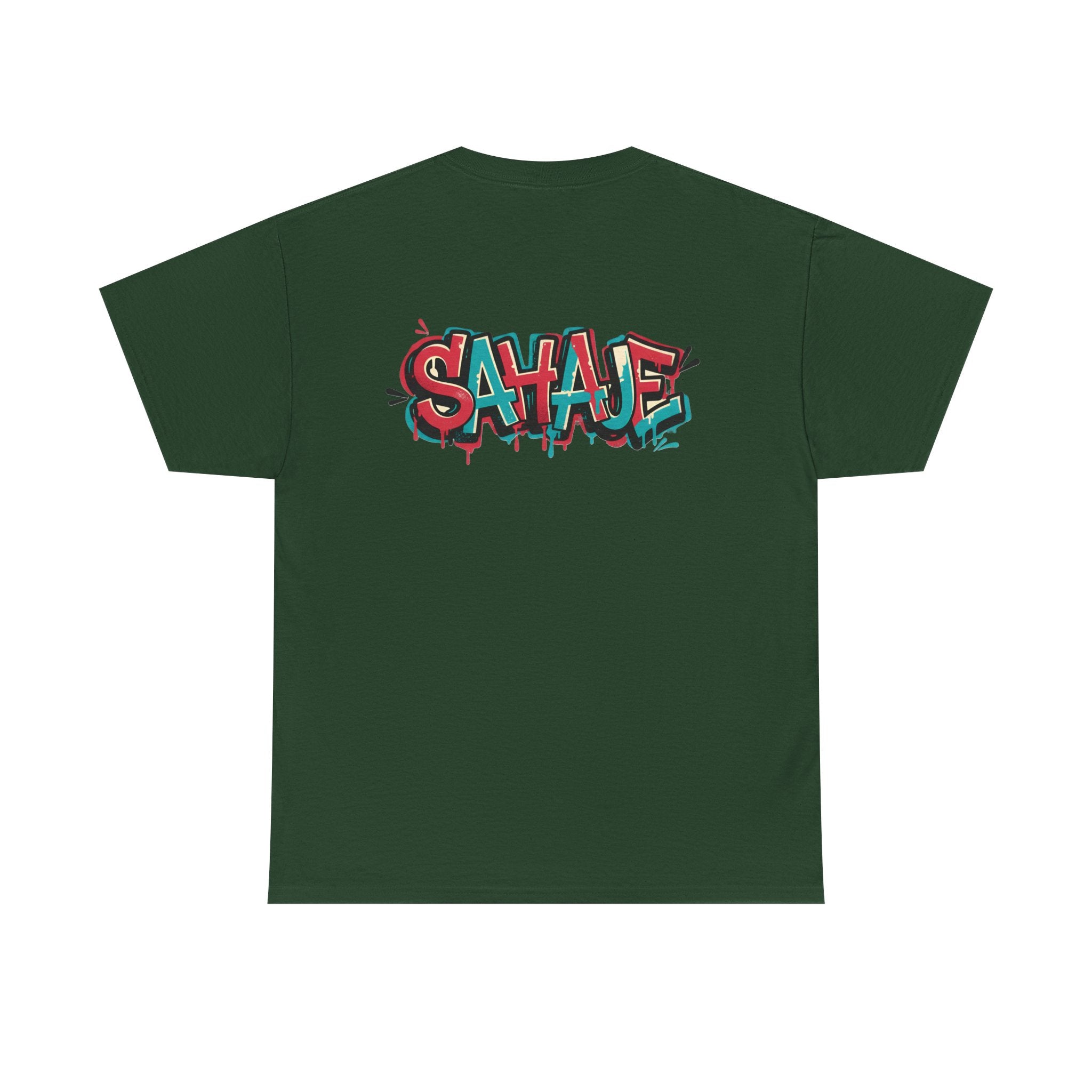 Graffiti "SAVAJE" Tee - Urban Streetwear Graphic T-Shirt