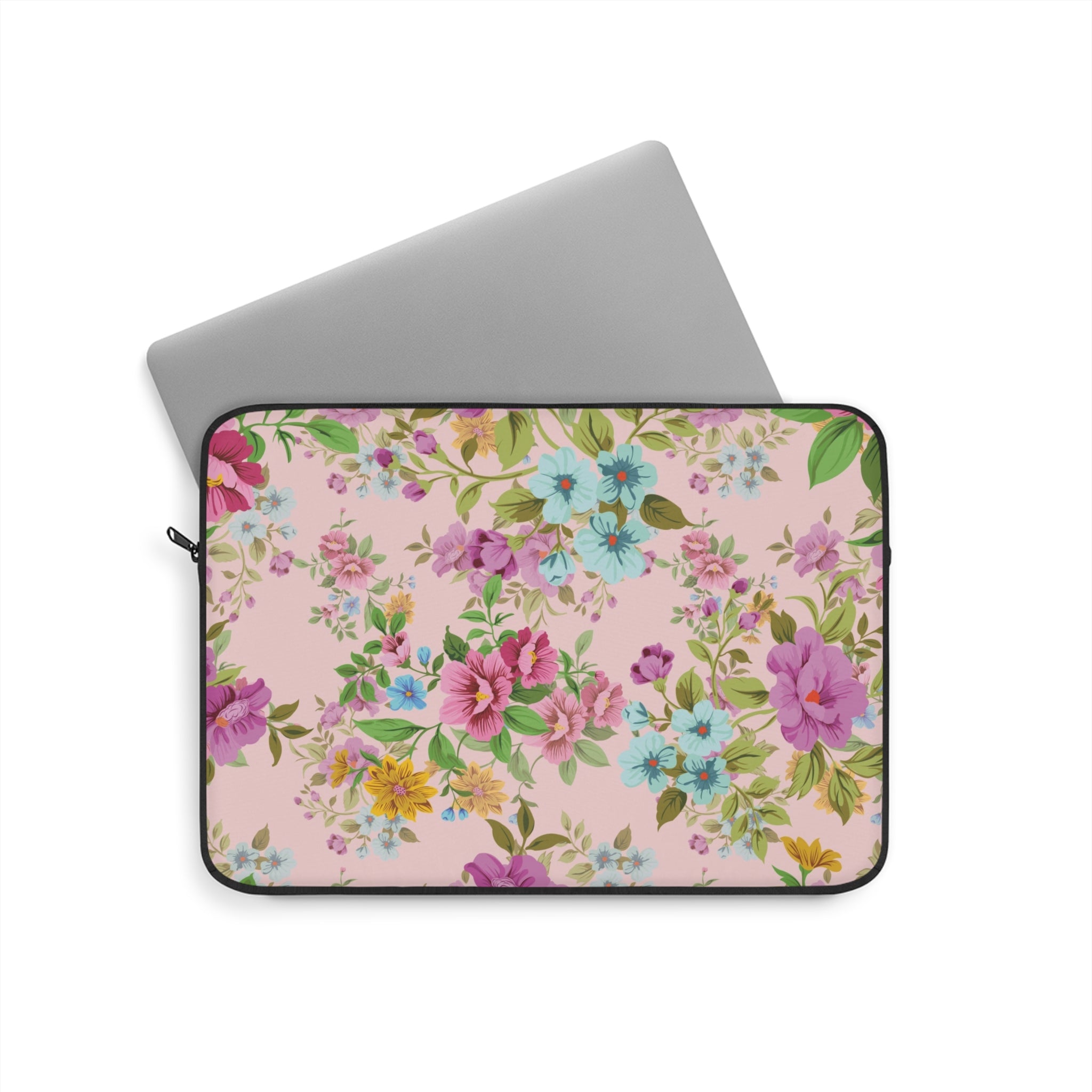 Floral Laptop Sleeve - Stylish Protection for Your Device, Perfect Gift for Students & Professionals, Laptop Case, Tech Accessory, [...]