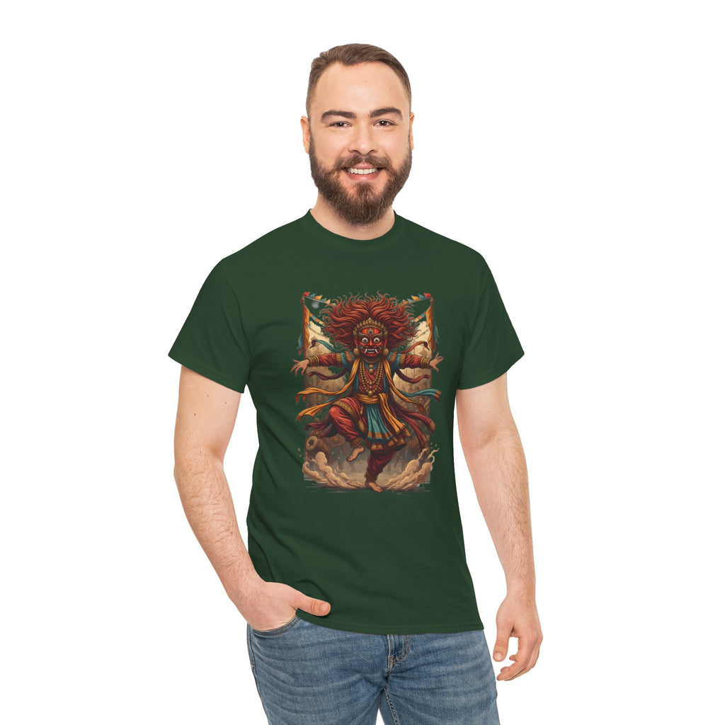 T-Shirt — Tribal Dancer Graphic Tee (Native Spirit Warrior Art)