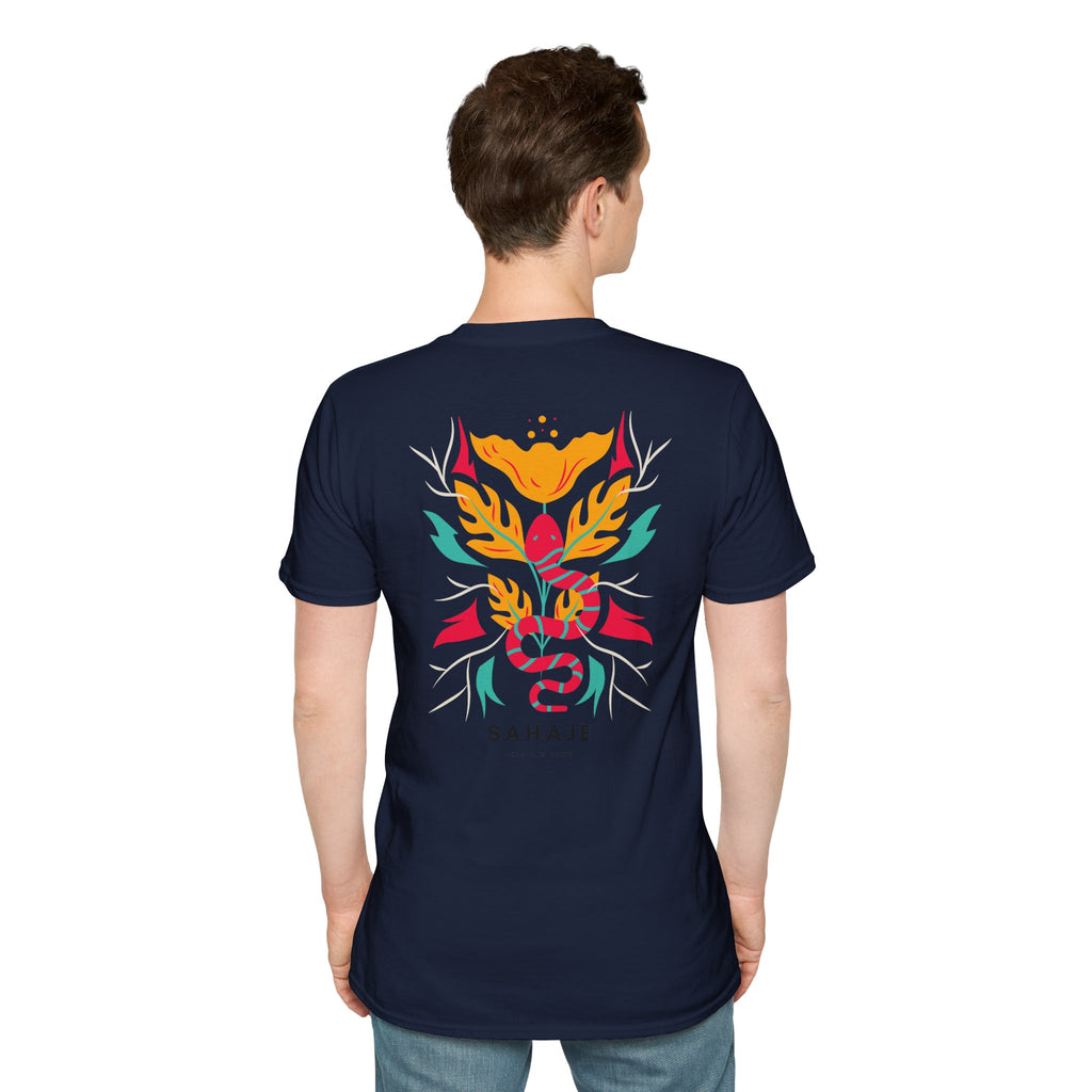 Sahaje Floral Serpent T-Shirt