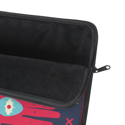 Colorful Snake & Hand Laptop Sleeve | Artistic Design, Tech Accessory, Gift for Creatives, Unisex Laptop Case, Unique Computer Cover