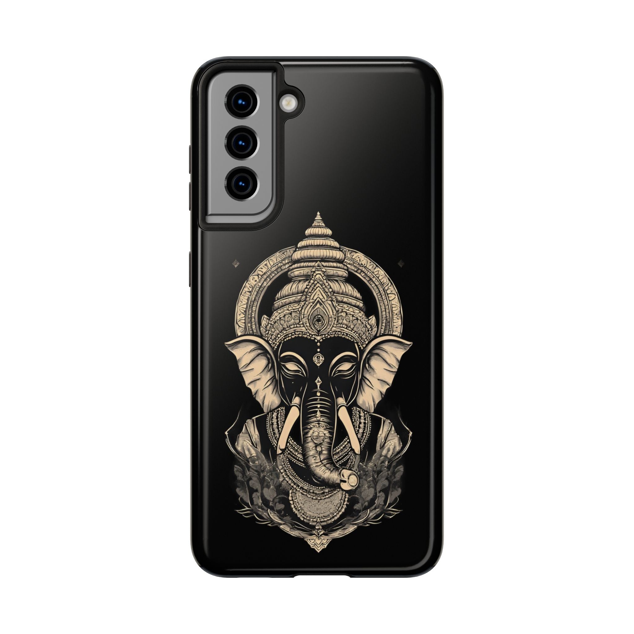 Ganesha Tough Phone Case — Protective Hindu Elephant Design