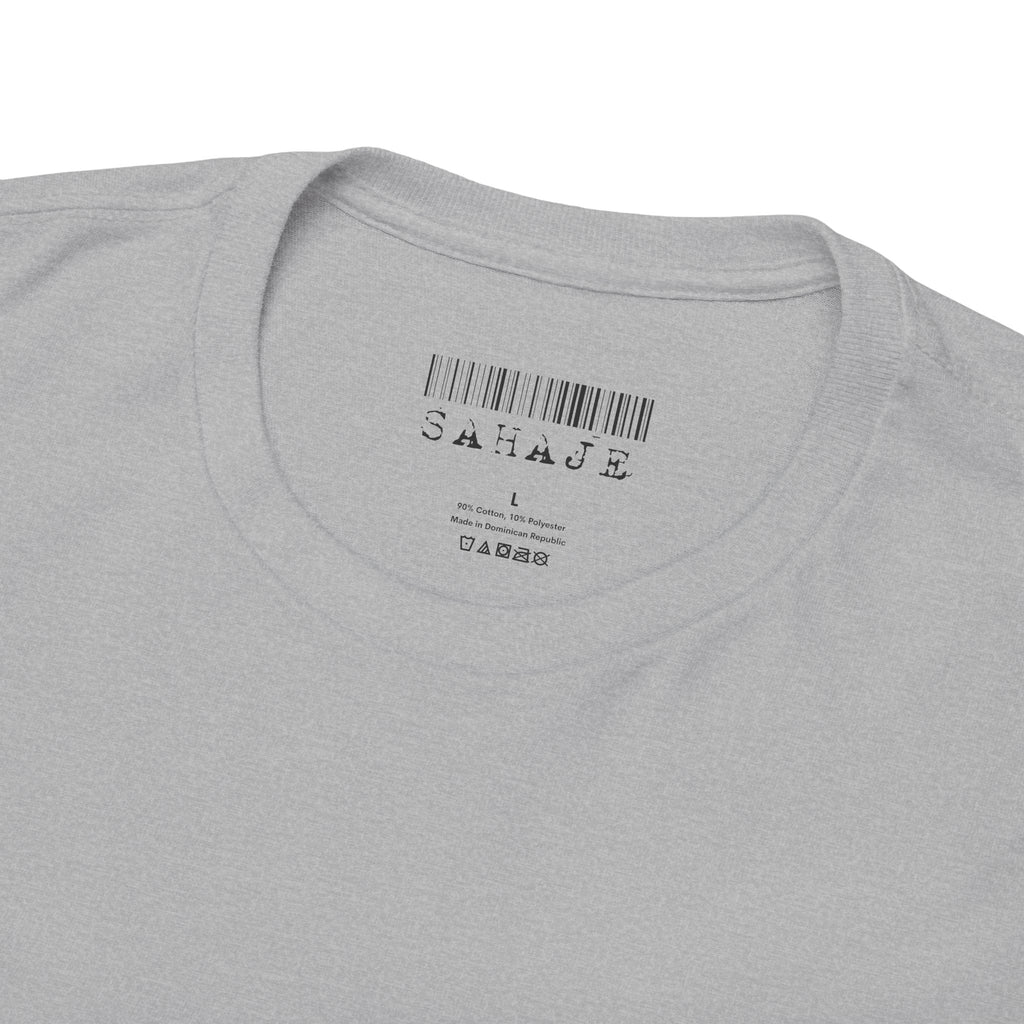 Graphic Tee — 'Savage' Typography with Snake Accent