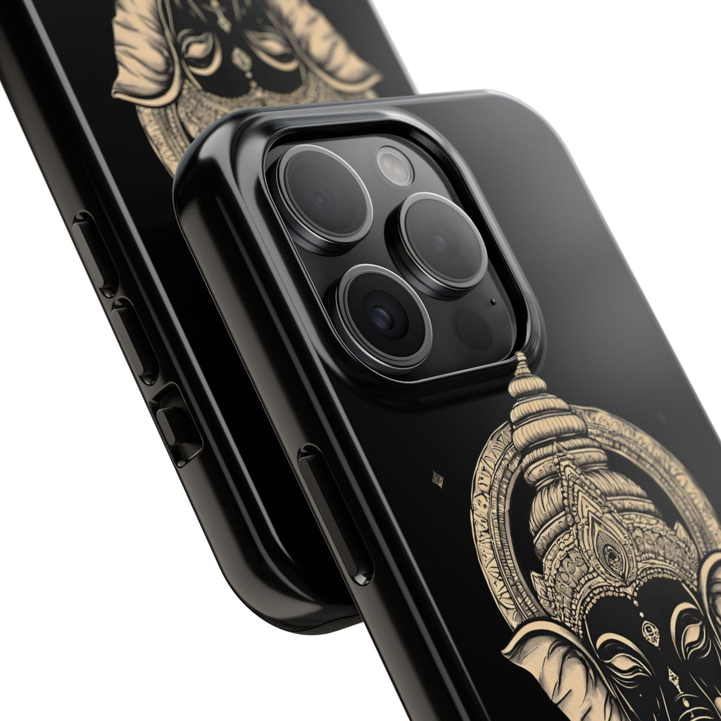 Ganesha Tough Phone Case — Protective Hindu Elephant Design