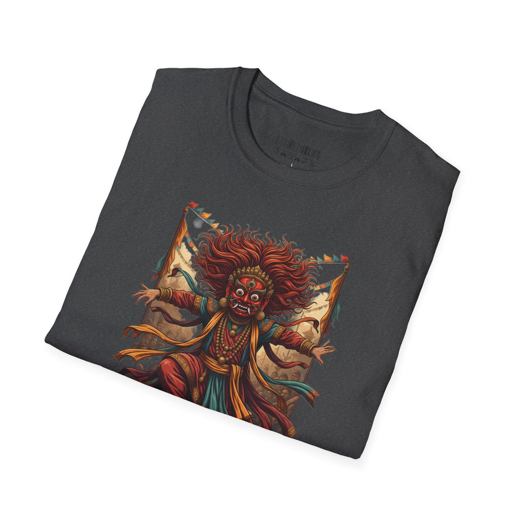 Native Warrior Spirit T‑Shirt — Tribal Dance Illustration