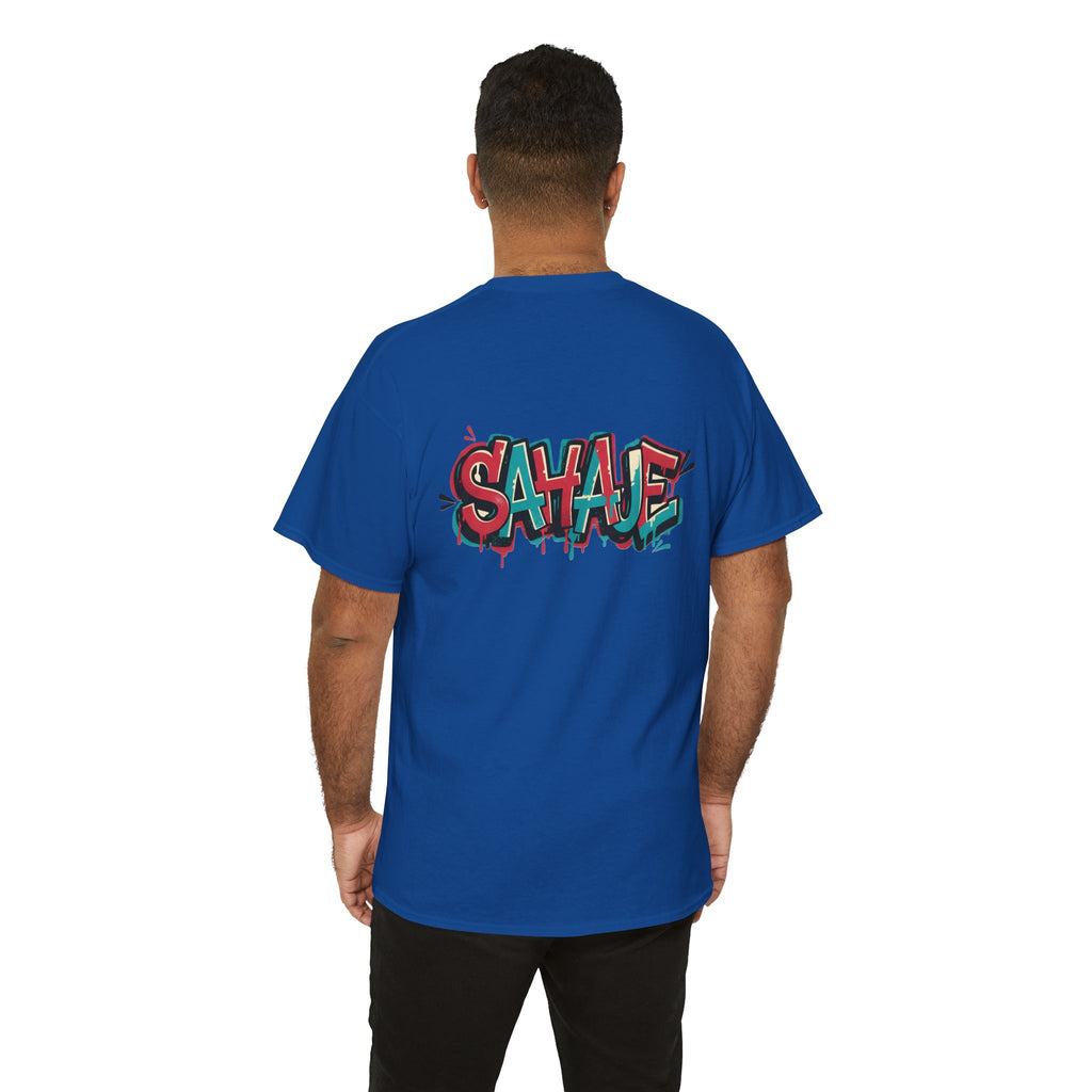 Graffiti "SAVAJE" Tee - Urban Streetwear Graphic T-Shirt