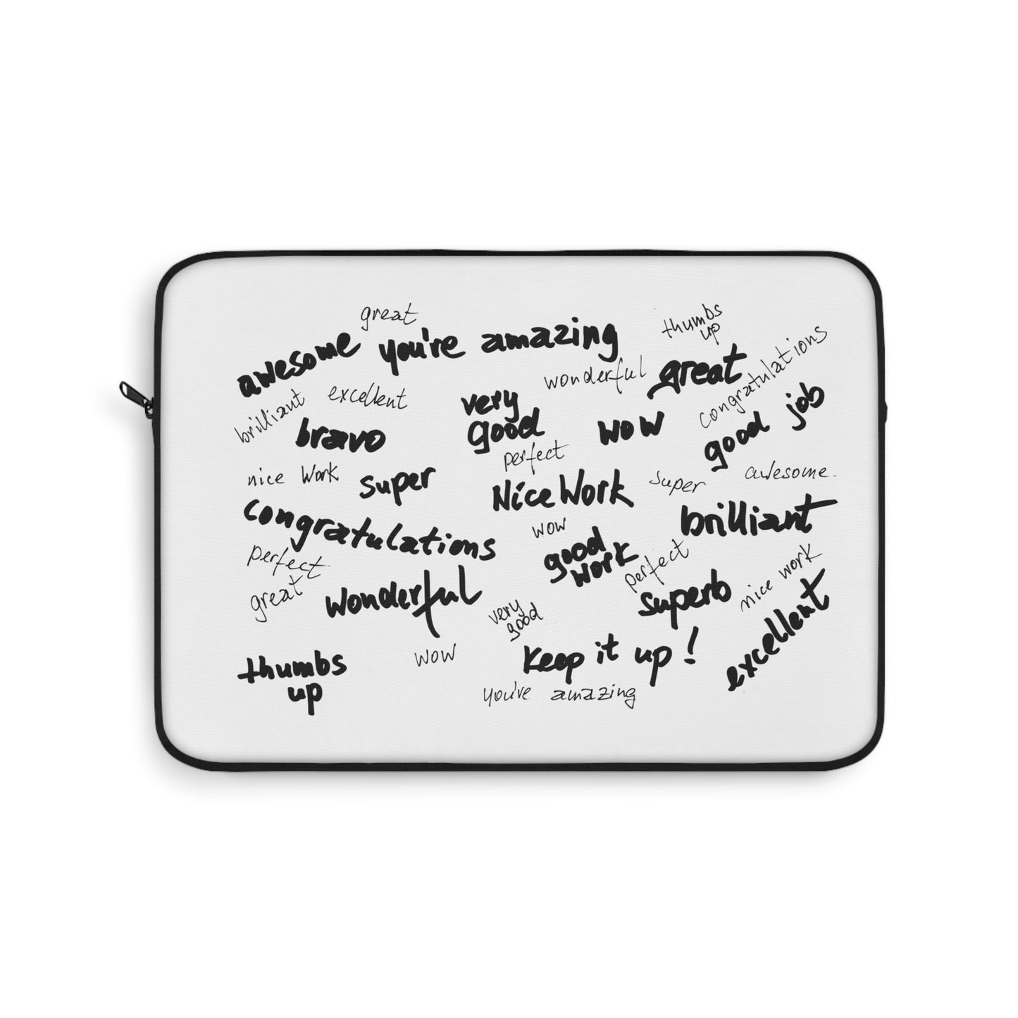 Inspirational Laptop Sleeve, Motivational Notebook Case, Great Gift for Students, Encouragement Sleeve, Back to School Accessories, [...]