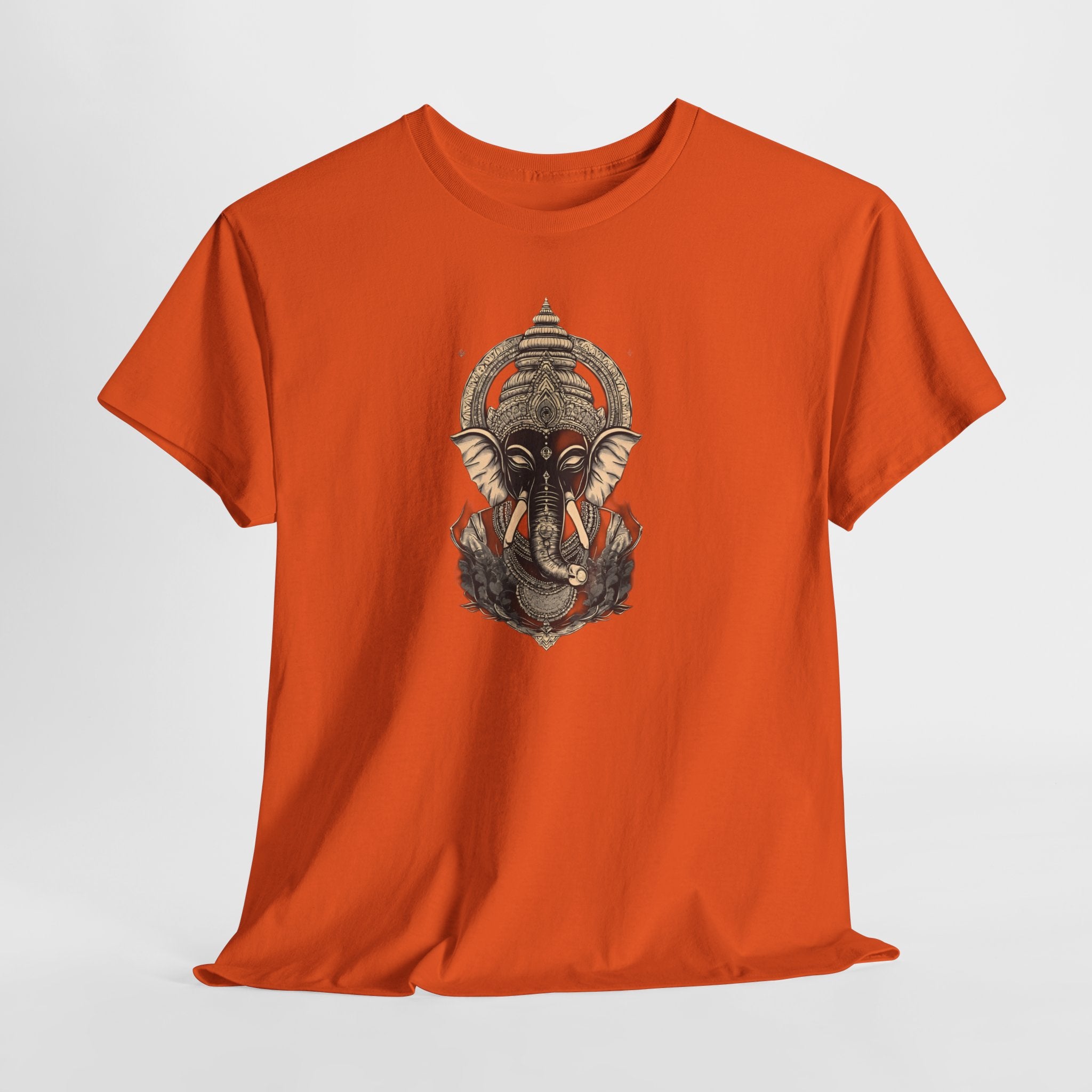 Elephant Mandala T‑Shirt — Spiritual Ganesha-Inspired Graphic Tee