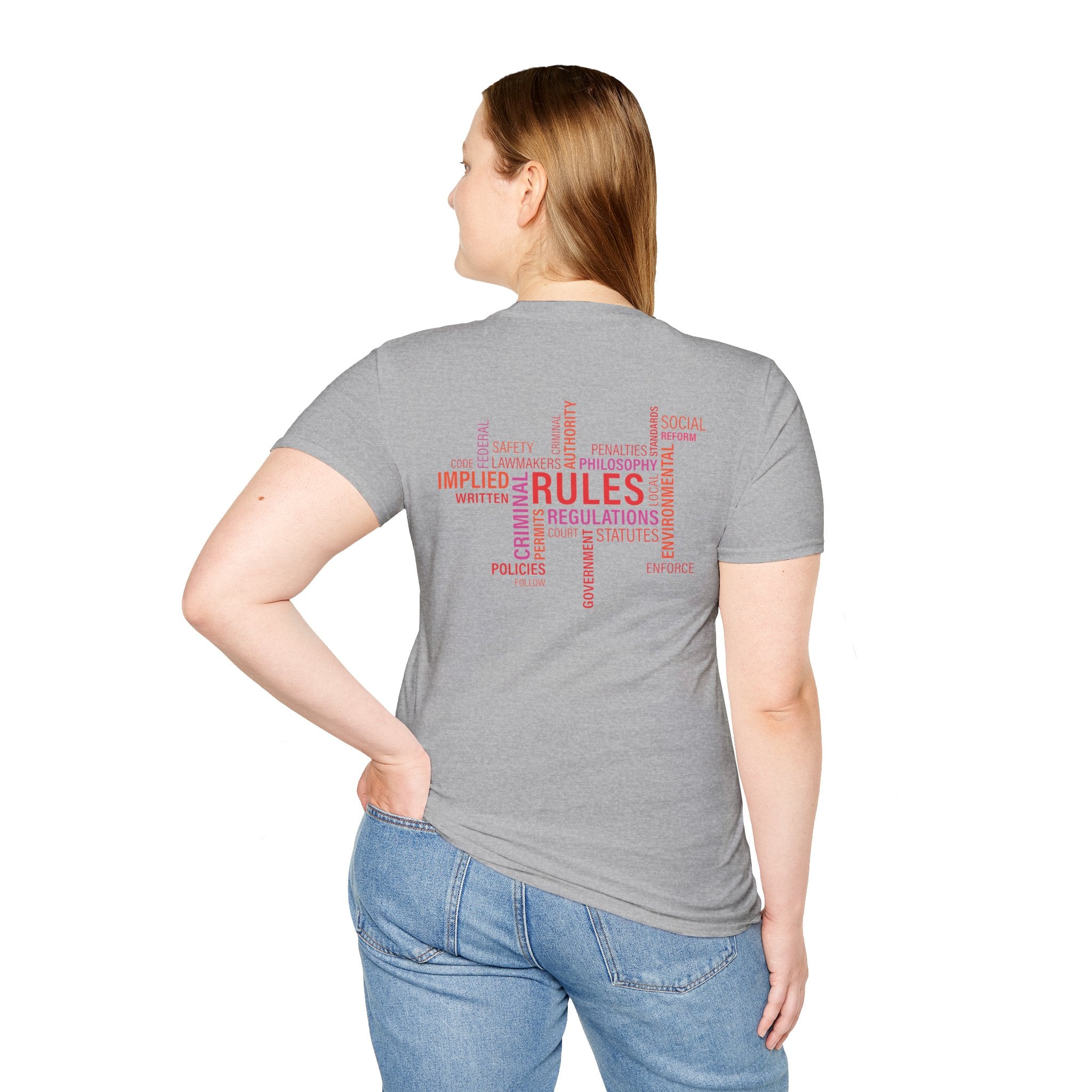 Ice Cream Twist T-Shirt — Colorful Swirl Back Print (Sahaje)